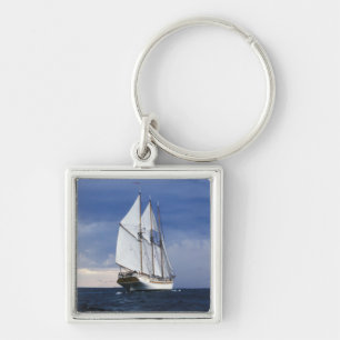 Sailing Ship On The Baltic Sea Keychain