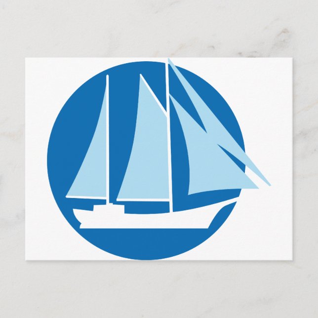sailing ship postcard (Front)