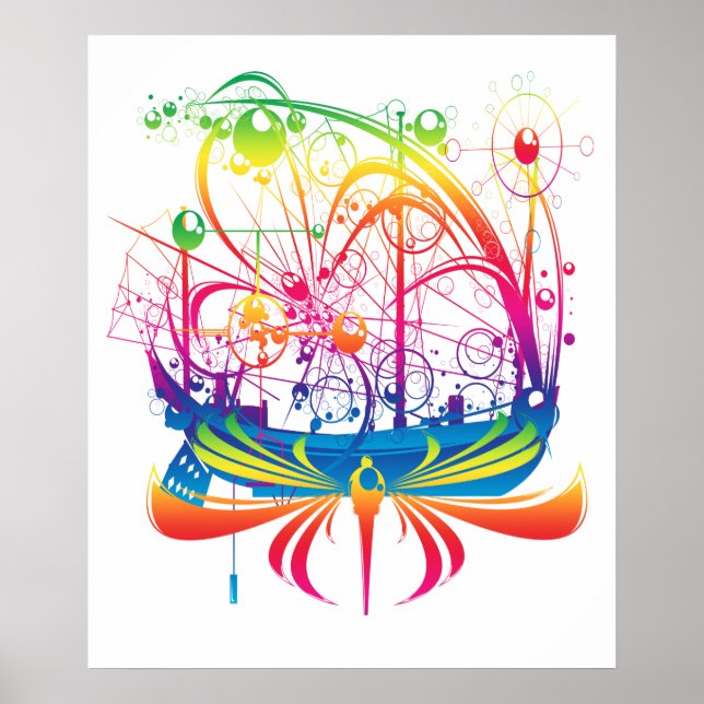 Sailing Ship Poster (Front)