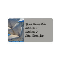 Sailing Ship Sails Address Labels