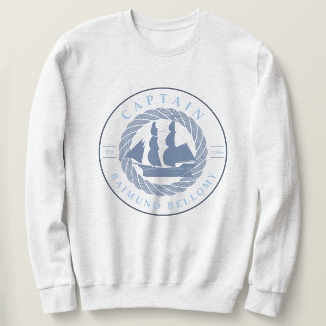 Sailing Ship Sweatshirt (Design Front)