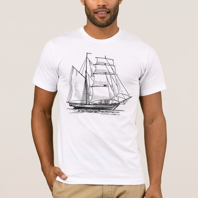 Sailing Ship T-Shirt (Front)