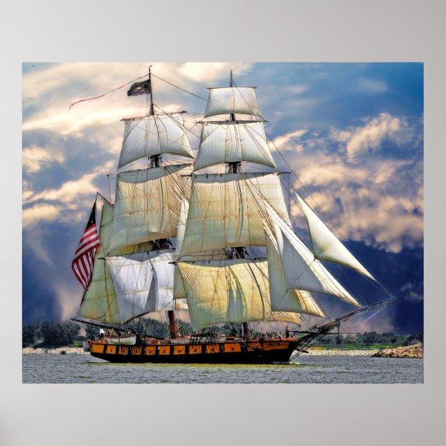 Sailing Ships 1A Poster (Front)