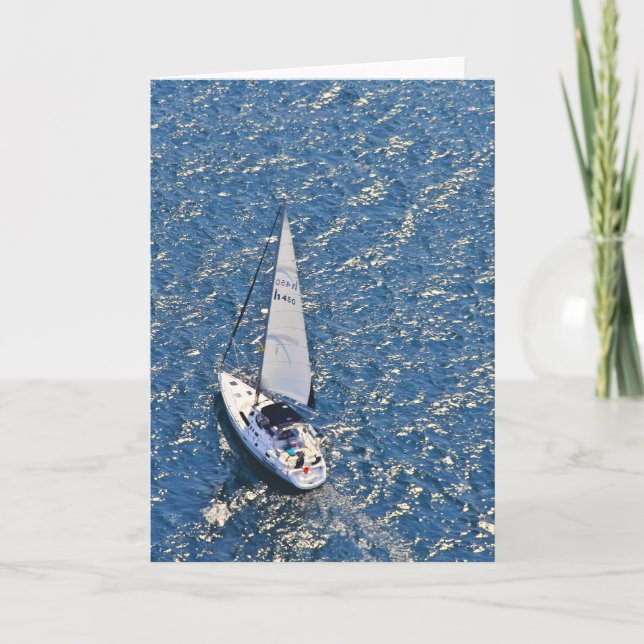Sailing Thank You Card (Front)