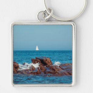 Sailing the Atlantic Keychain