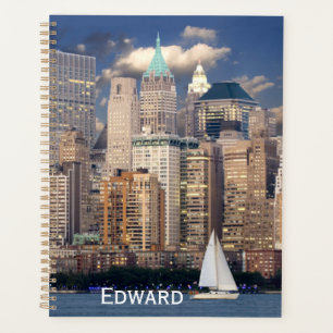 Sailing the Hudson River in New York Planner