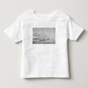 Sailing through young ice, September 1824, from 'J Toddler T-shirt