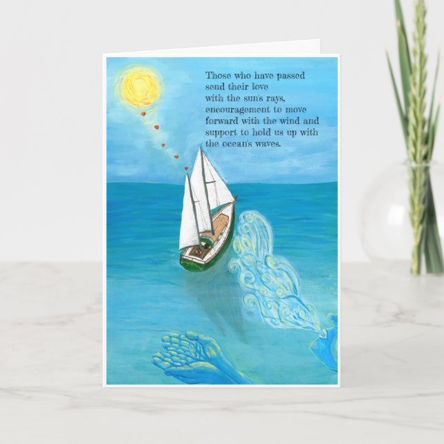 Sailing, to those who has passed card... card (Front)