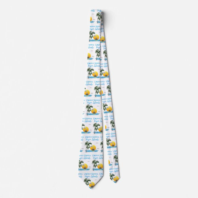 Sailing U.S. Virgin Islands Tie (Front)