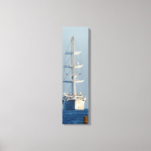 Sailing Vessel Head-on View Canvas Art