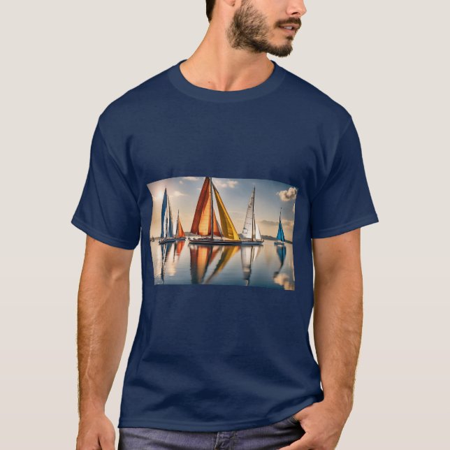 Sailing with my friends T-Shirt (Front)