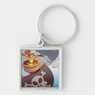 Sailing with Pirates Keychain