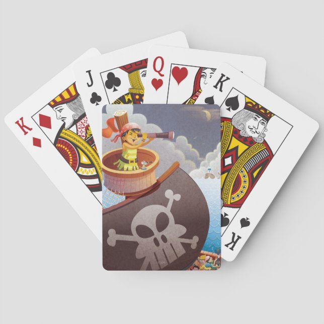 Sailing with Pirates Playing Cards (Back)