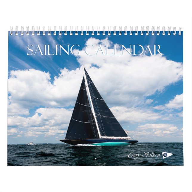 Sailing Yachts Calendar by Cory Silken Photography (Cover)