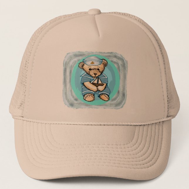 Sailor Bear   Hat (Front)