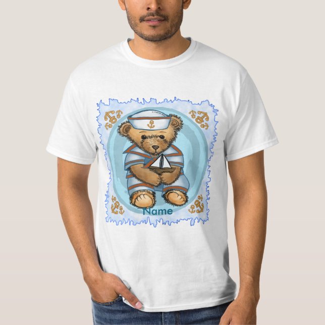 Sailor Bear  T-Shirt (Front)