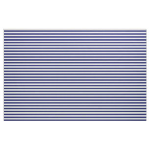 Sailor Blue & White Beach Stripes (small scale) Fabric