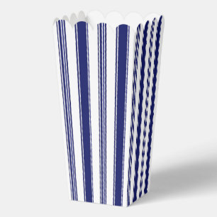 Sailor Blue & White Stripes Favor Box