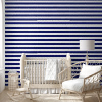 Sailor Blue & White Stripes (medium scale)