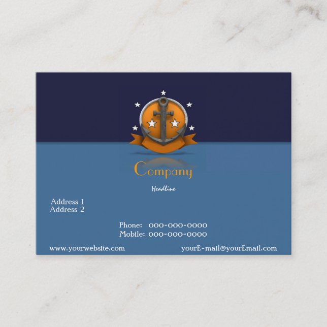 Sailor Business Card (Front)