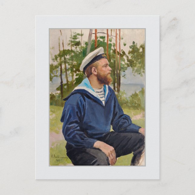 Sailor by Backmansson Postcard (Front)