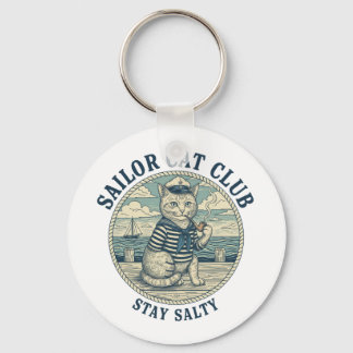 Sailor Cat Club Keychain