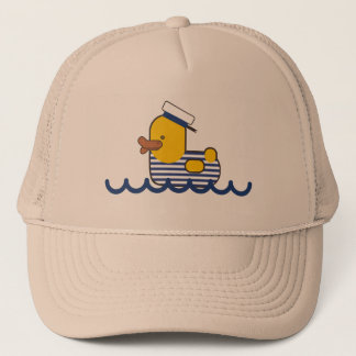 Sailor duck trucker hat