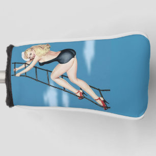 Sailor Girl pin-up Golf Head Cover