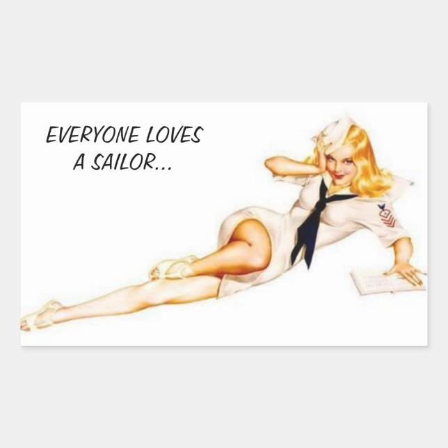SAILOR GIRL STICKER (Front)