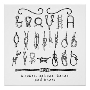Sailor knots poster