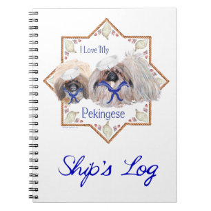 Sailor Pekingese Love Notebook