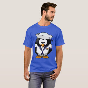 Sailor Penguin With Gay bear Pride Motifs - Shirt