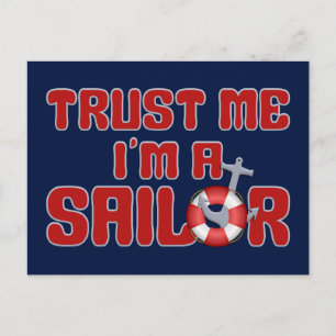 SAILOR postcard