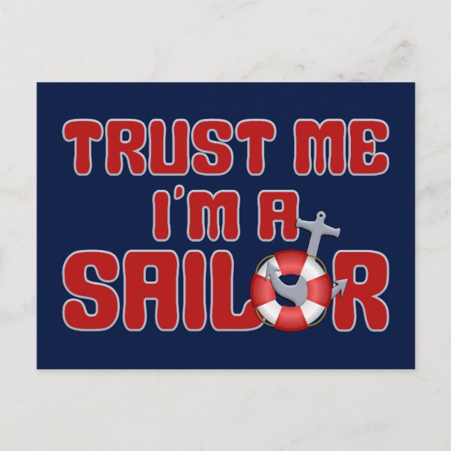 SAILOR postcard (Front)