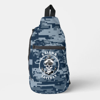 Sailor Veteran Maritime Military Sling Bag