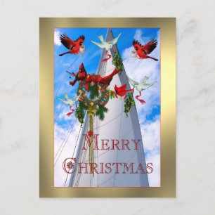 Sailor's Christmas Holiday Postcard