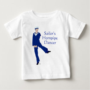 Sailors Hornpipe Dancer Baby T-Shirt