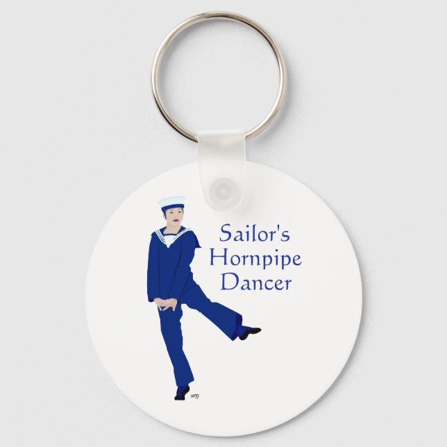 Sailors Hornpipe Dancer Keychain (Front)