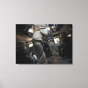 Sailors learn convoy procedures canvas print