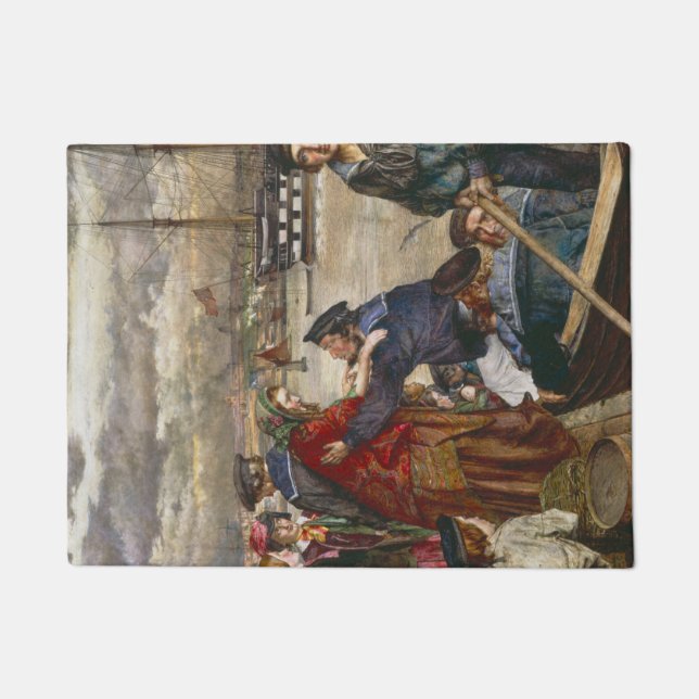  Sailors' Sweethearts and Wives (by John Lee) Doormat (Front)