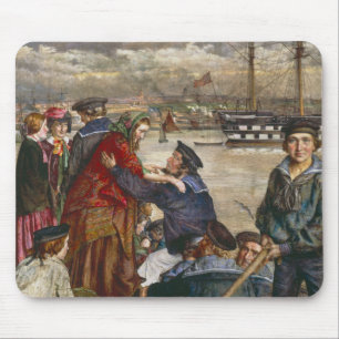  Sailors' Sweethearts and Wives (by John Lee) Mouse Pad