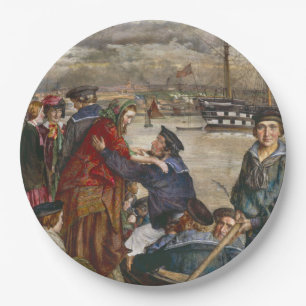  Sailors' Sweethearts and Wives (by John Lee) Paper Plate