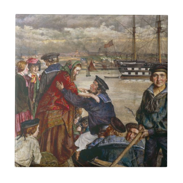  Sailors' Sweethearts and Wives (by John Lee) Tile (Front)