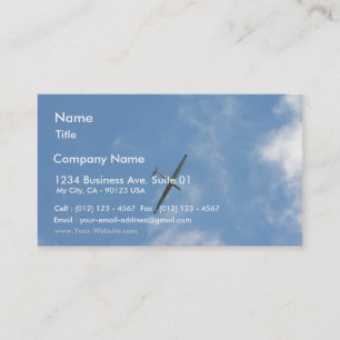 Sailplane Business Card