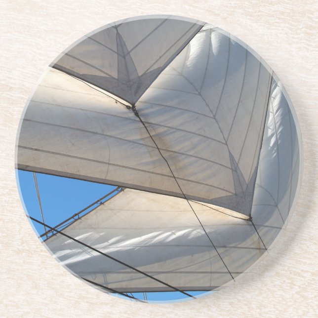 Sails Series---Sailing Ship Sails Coaster (Front)
