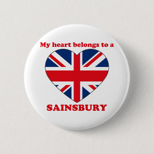 Sainsbury 2 Inch Round Button