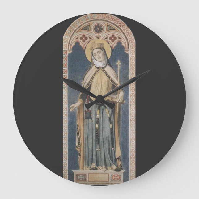 Saint Adelaide of Italy Large Clock (Front)