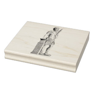 Saint Adrian Herculian Guard Rubber Stamp