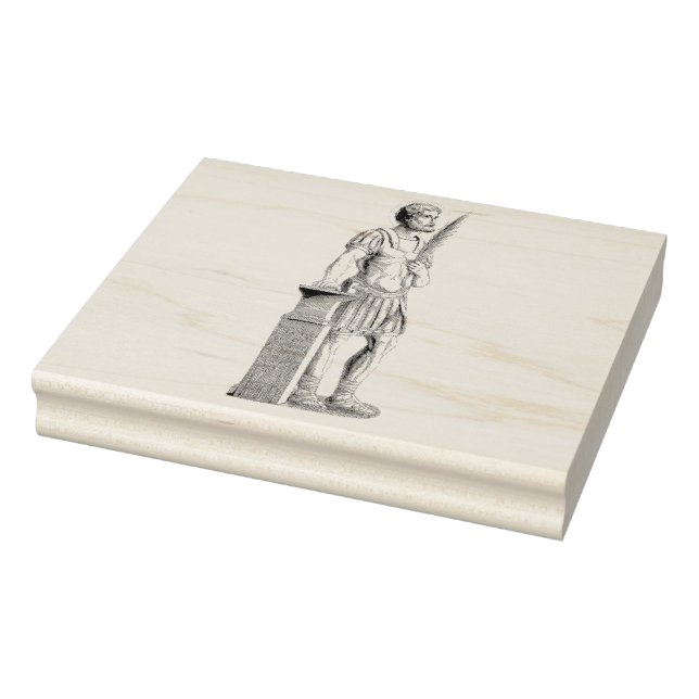 Saint Adrian Herculian Guard Rubber Stamp (Stamp)