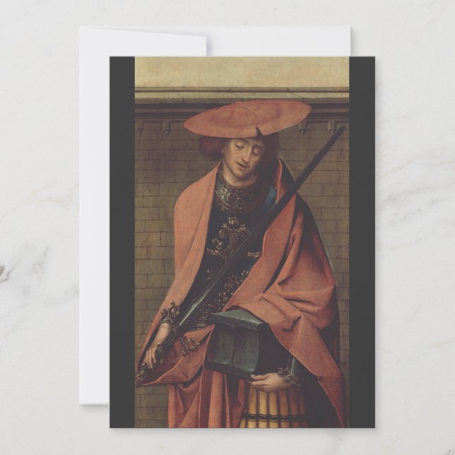 Saint Adrian the Martyr Holiday Card (Front)